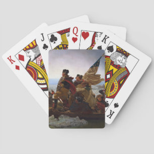 Jeu De Cartes Washington traversant le Delaware Art