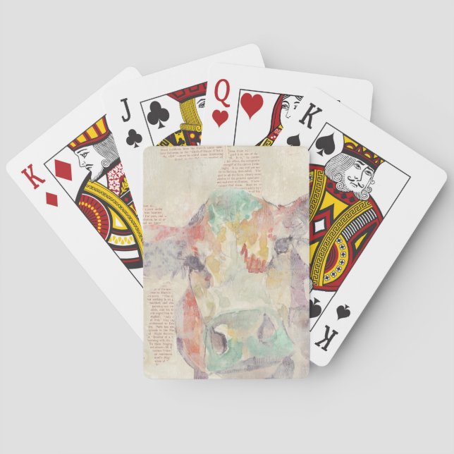 Jeu De Cartes Watercolor (dos)