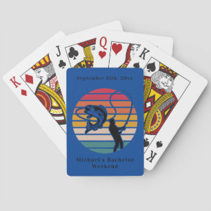 Jeu De Cartes Week-end de célibataire pêche personnalisé