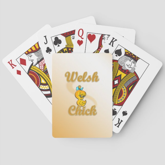 Jeu De Cartes Welsh Chick (dos)
