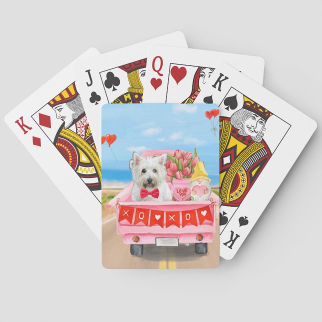 Jeu De Cartes West Highland White Terrier Camion de la Saint-Val (dos)