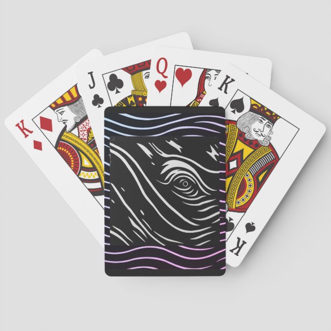 Jeu De Cartes Whale eye playing cards (dos)