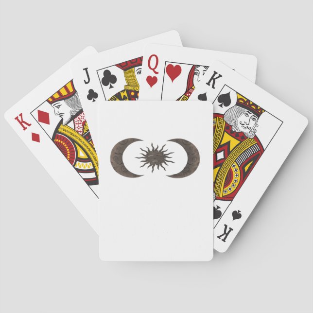 Jeu De Cartes Whimsigoth Soleil Et Lunes (dos)