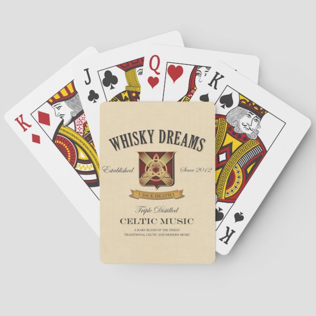 Jeu De Cartes Whisky Dreams Jouer Des Cartes (dos)