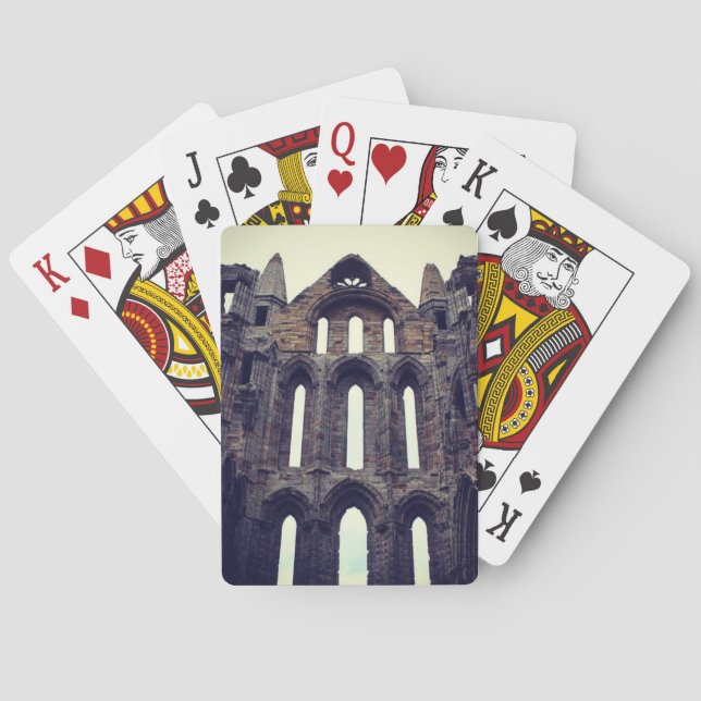 Jeu De Cartes Whitby, yorkshire payant cartes, cadeaux, angleter (dos)