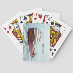 Jeu De Cartes Wilfred Sykes 50 ans à jouer aux cartes