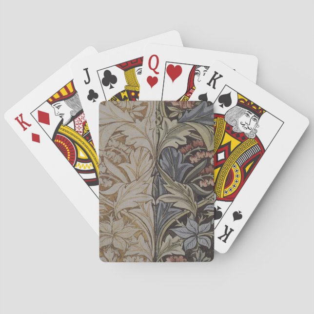 Jeu De Cartes William Morris Bluebell Tapestry Design (dos)