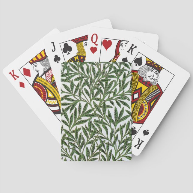 Jeu De Cartes William Morris "Feuilles" (dos)