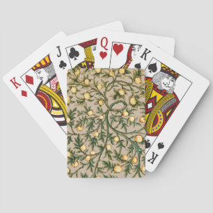 Jeu De Cartes William Morris Floral Fruit Jardin Fleur Classique