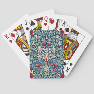 Jeu De Cartes William Morris Snakeshead Fritillaire Floral Desig