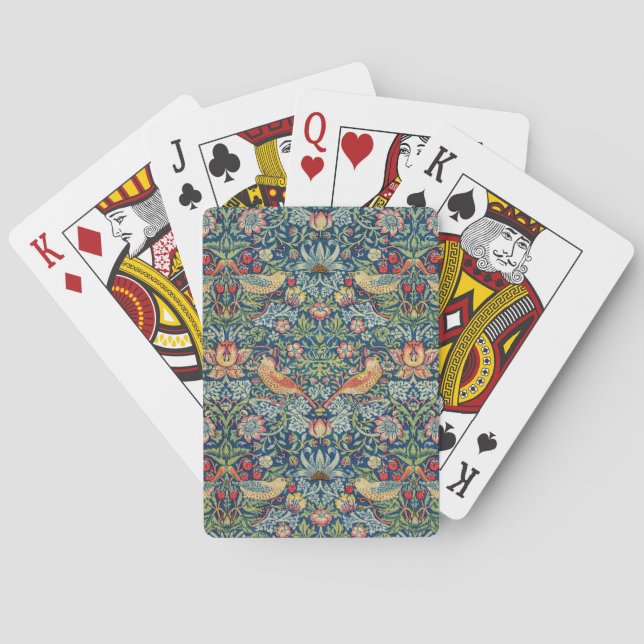 Jeu De Cartes William Morris - Thief aux fraises (dos)