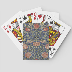 Jeu De Cartes William Morris Tudor Fond d'écran Rose