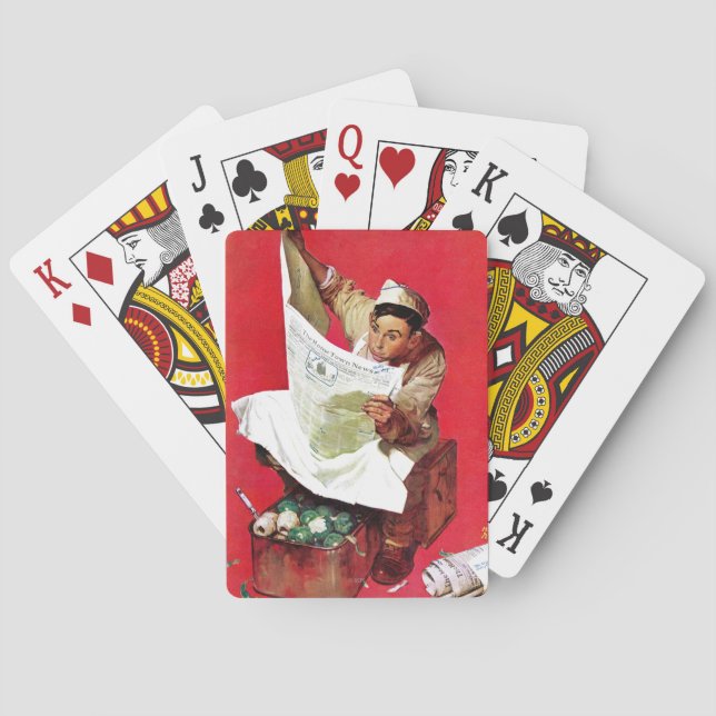 Jeu De Cartes Willie Gillis sur K.P (dos)