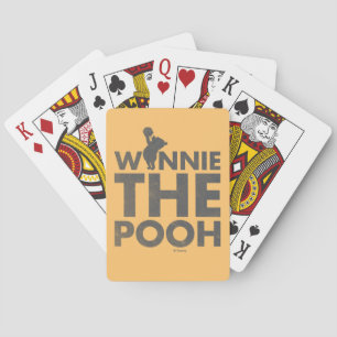 Jeu De Cartes Winnie le logo de l'ourson Jouer aux cartes