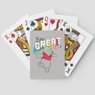 Jeu De Cartes Winnie l'Ooh Abeille De Jouer Des Cartes