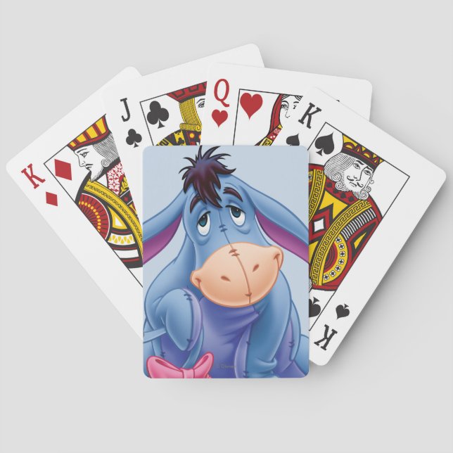 Jeu De Cartes Winnie l'Ooh | Eeyore Smile Jouer aux cartes (dos)