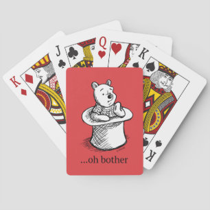 Jeu De Cartes Winnie l'Ooh   Oh Bother Citation Lecture Cartes