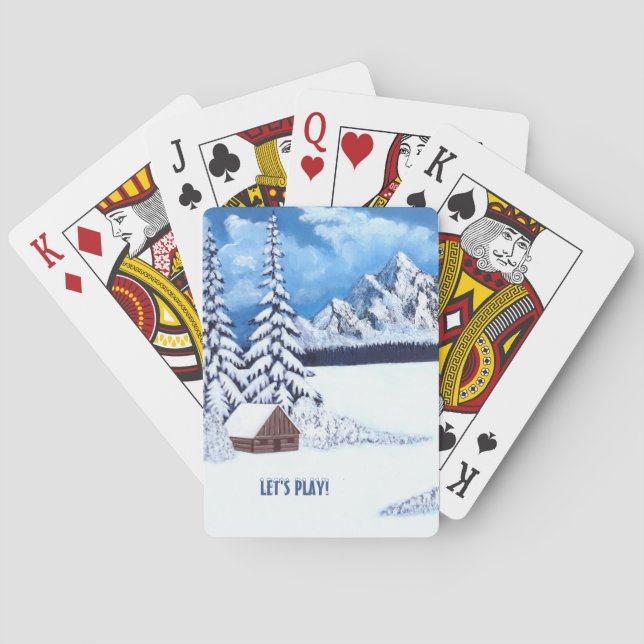 Jeu De Cartes Winter Wonder (dos)