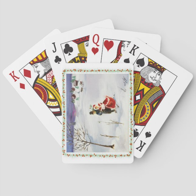 Jeu De Cartes Winter Wonderland Jouer des cartes (dos)