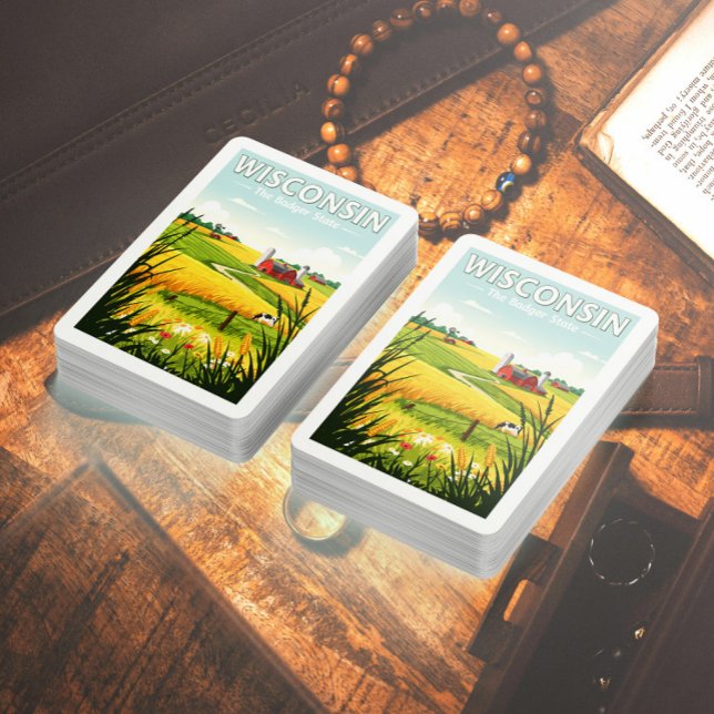 Jeu De Cartes Wisconsin vintage (Créateur téléchargé)