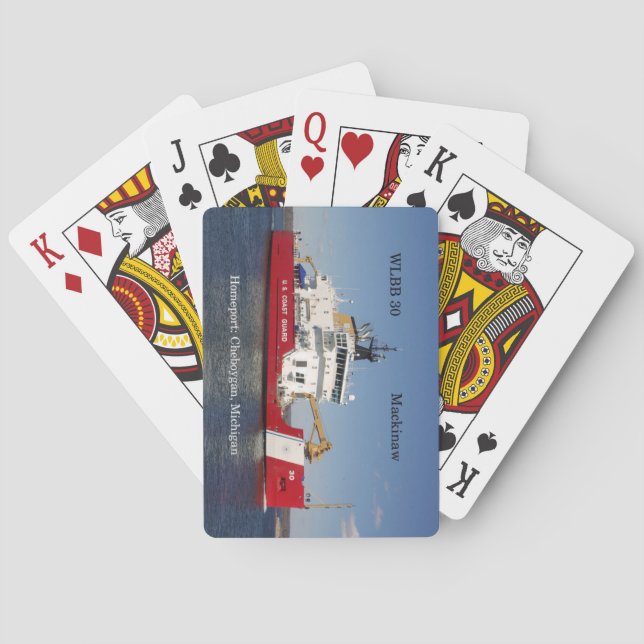 Jeu De Cartes WLBB 30 Mackinaw jouer aux cartes (dos)