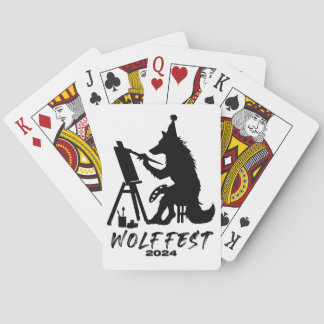 Jeu De Cartes Wolf Fest 2024 Deck of Cards
