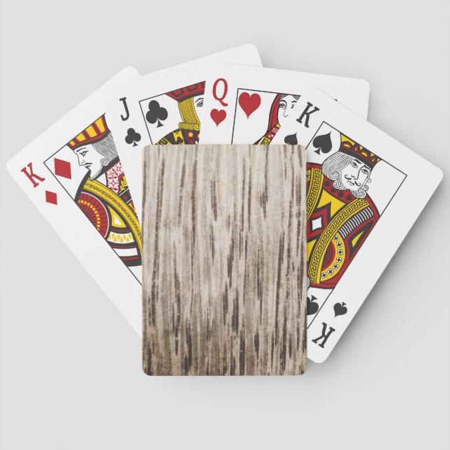 JEU DE CARTES WOOD02 ARRIÈRE - PLANS BROWN DE TEXTURE EN BOIS BL (dos)
