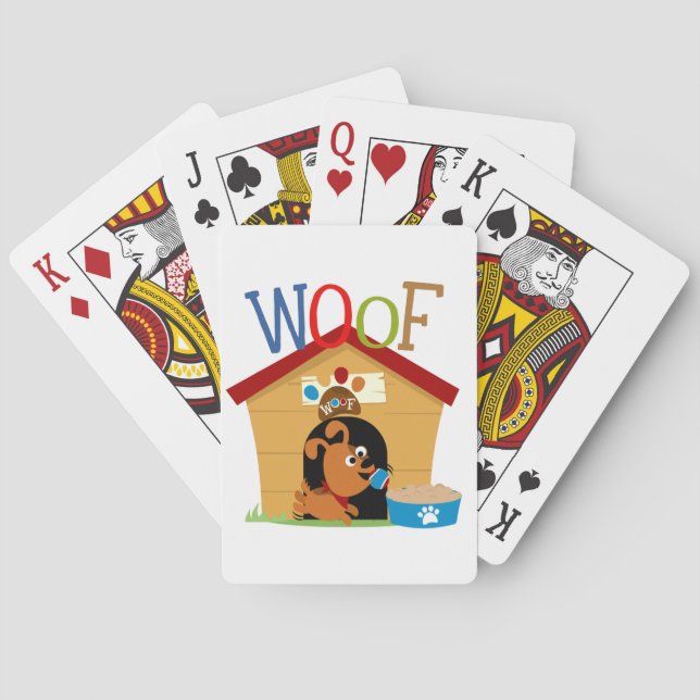 Jeu De Cartes Woof Dog (dos)