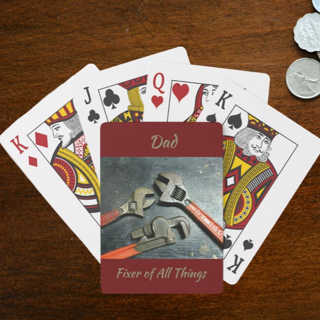 Jeu De Cartes Wrenches Manches Manches Rouges Manches Manipulant (Créateur téléchargé)