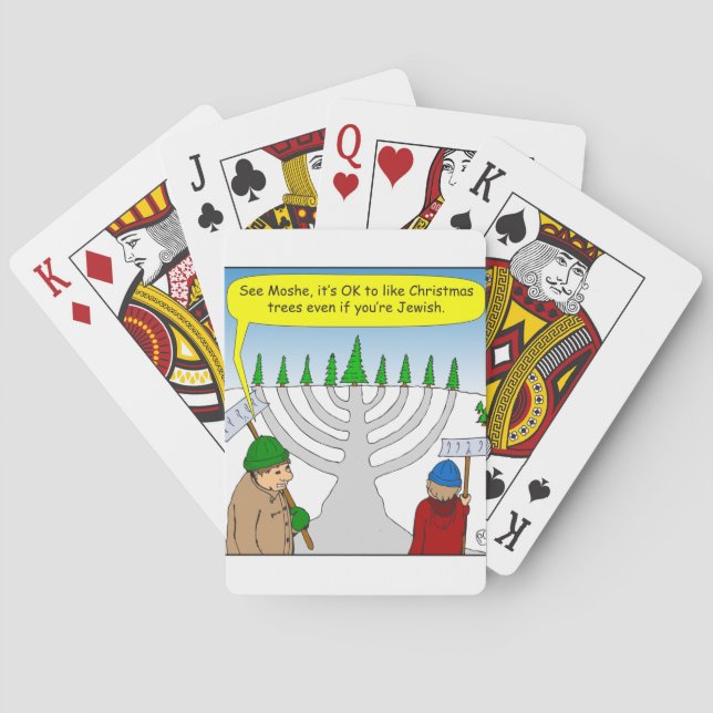 Jeu De Cartes x04 Jews like Christmas too - (dos)