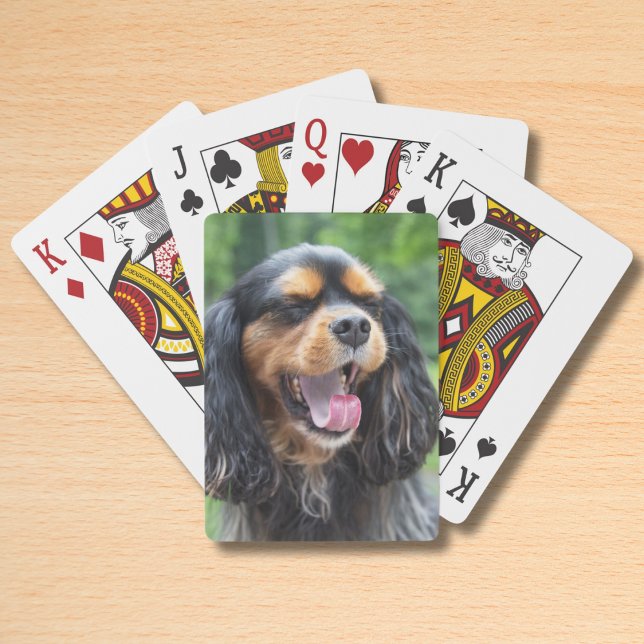 Jeu De Cartes Yawning Cavalier King Charles Spaniel (Créateur téléchargé)