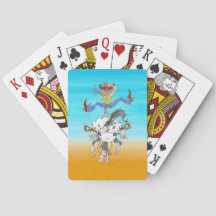 "Yeehaw" Jouer aux cartes