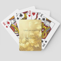 Yoga or fleurs nom personnalisé