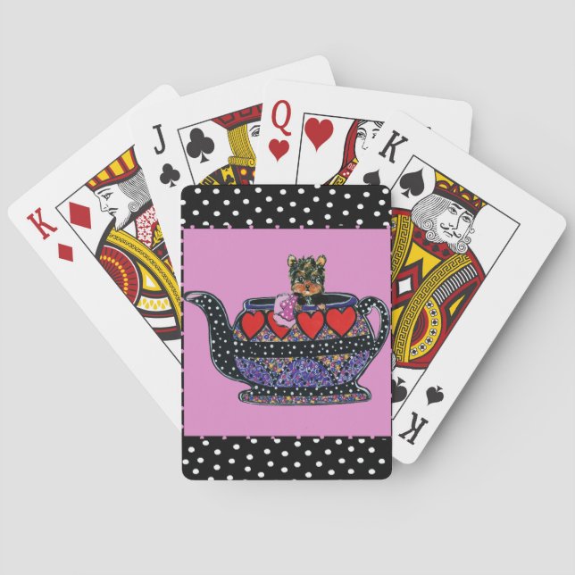 Jeu De Cartes Yorkie Poo (dos)