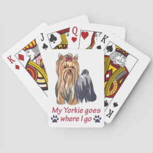 Jeu De Cartes Yorkie Va Là Où Je Vais