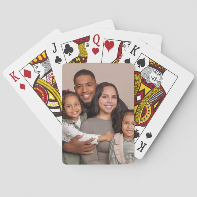 Jeu De Cartes Your Own Artwork Custom Upload Painting Drawing (dos)