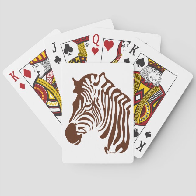 Jeu De Cartes Zèbre (dos)