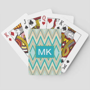 Jeu De Cartes zigzag-téléphones diagonaux