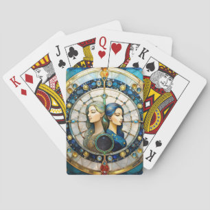 Jeu De Cartes Zodiac - Gemini Les Jumeaux