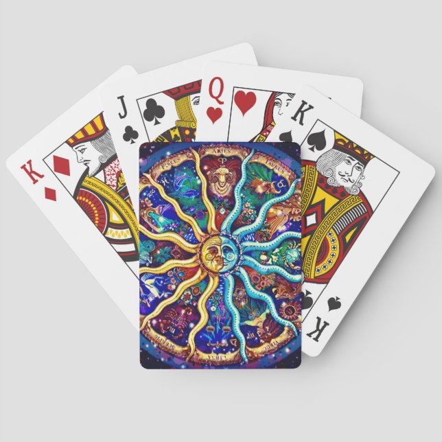 Jeu De Cartes “Zodiaque”   (dos)
