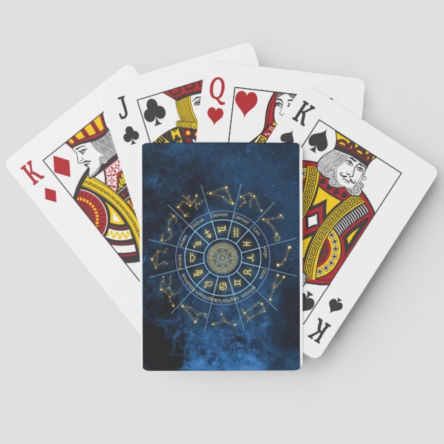 Jeu De Cartes Zodiaque (dos)