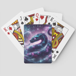 Jeu De Cartes Zodiaque Galaxie du Serpent Cosmique Astrologie