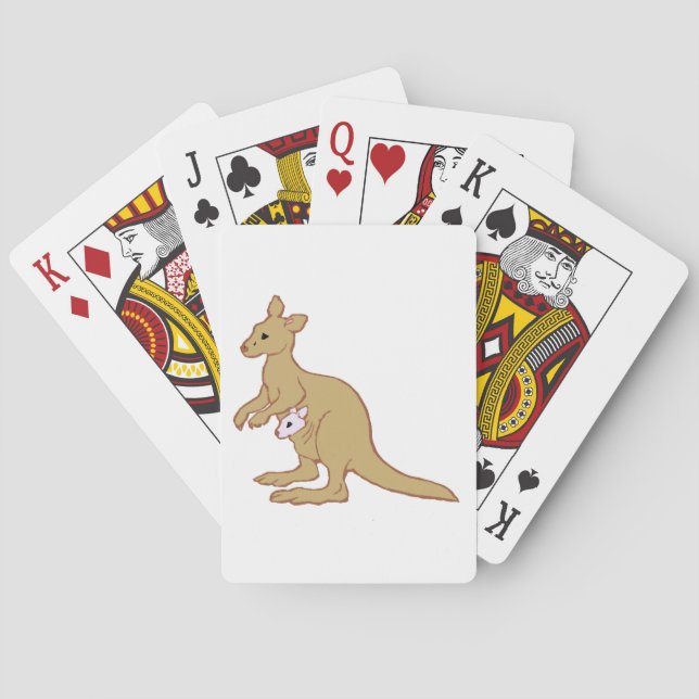 Jeu De Cartes Zoo KANGAROO (dos)