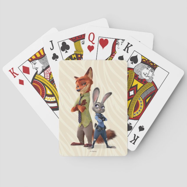 Jeu De Cartes Zootopia | Judy & Nick Best Buddies (dos)
