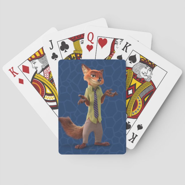 Jeu De Cartes Zootopia | Nick Wilde (dos)