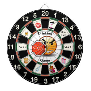 Jeu de Cible de flechettes potable avec le