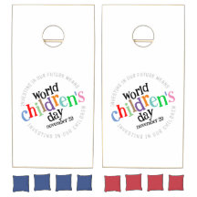 Joyeuse Journée mondiale des enfants colorée