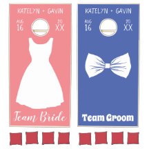 Mariage Customisé Team Bride vs Team Groom