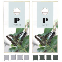 Monogramme photo papillon