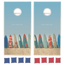Plage Vintage personnalisée Vibes Retro SurfBoards